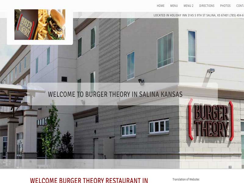 Burger Theory Salina Kansas
